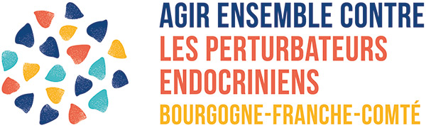 logo agir ensemble contre les perturbateurs endocriniens - Bourgogne Franche-Comté